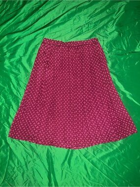NWOT Banana Republic Pink  Midi Skirt size Small Petite